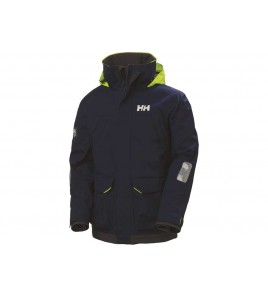 GIACCA CERATA HH PIER JACKET BLU NAVY