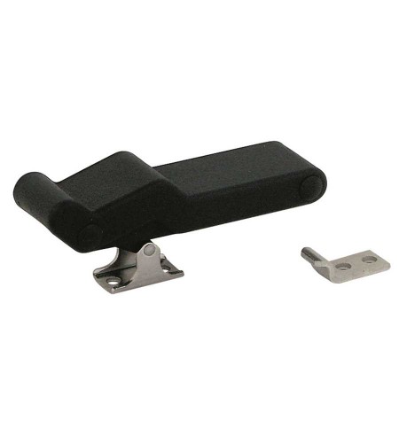 CHIUSURA AMORTIZZATA SOFT LATCH NERO MM 105 X 97,5