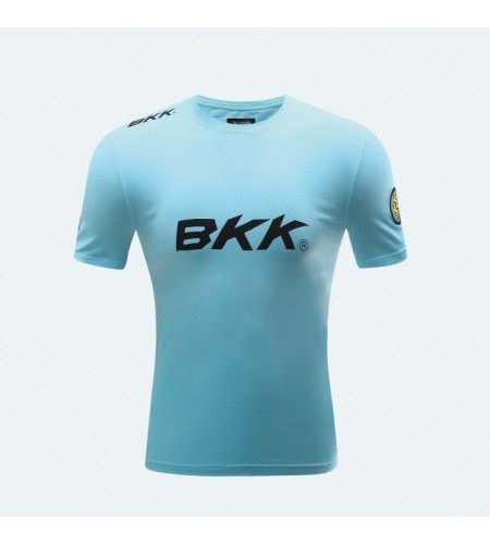 MAGLIA BKK ICE COLL SHORT SLEEVE BLUE