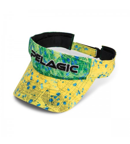 CAPPELLINO PELAGIC PERFORMANCE PRINT FISHING VISOR - DORADO