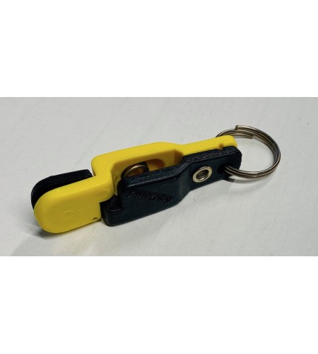 Pinzetta Sgancio Rapido Blocco Giallo Nero By Zambofishing