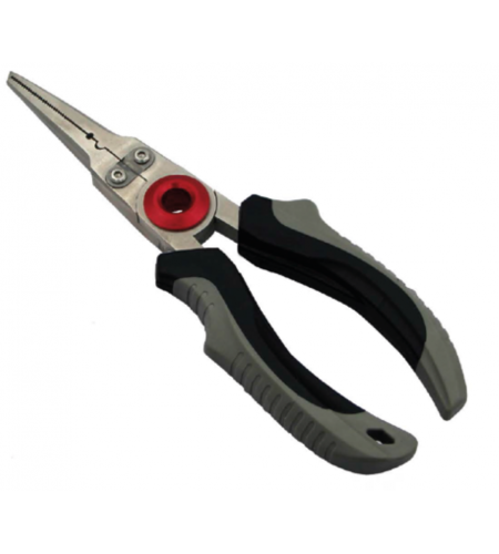 PINZA ALLUMINIO FRICHY CX06 COLORE BLACK SILVER APRI SPLIT RING