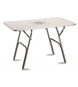 TAVOLI PIEGHEVOLI FORMA MELAMINE TOP M 400H 88 X 60 H 70 COLORE BIANCO