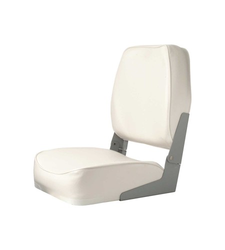 SEDILE IMBARCAZIONE IN TESSUTO SKY MODELLO SANDRA BIANCO MM 400 X 400 X H 480