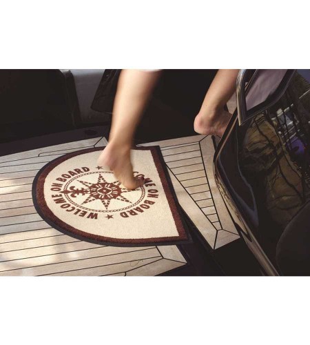 TAPPETO ROUND BOARD BROWN