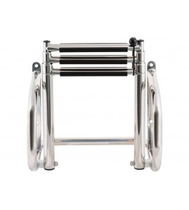 SCALETTE TELESCOPICHE UP CON PASSAMANO 4 GRADINI LARAG 26 H 115