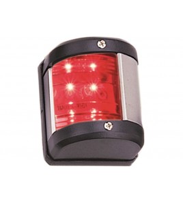 FANALI DI NAVIGAZIONE (CE) MIDI LED BLACK COLORE ROSSO