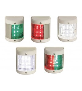 FANALI DI NAVIGAZIONE (CE) MIDI LED WHITE COLORE ROSSO VERDE