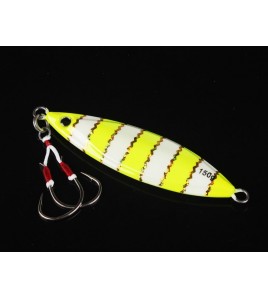 ARTIFICIALE SLOW JIGGING LURES 120 GR GIALLO GLOW