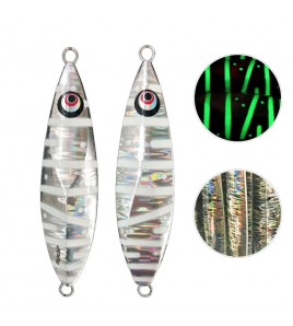 ARTIFICIALE SLOW JIGGING LURES ATS 150 GR SILVER GLOW