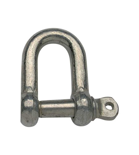 GRILLO DRITTO D MM 6 L MM 25 W MM 13 ACCIAIO ZINCATO