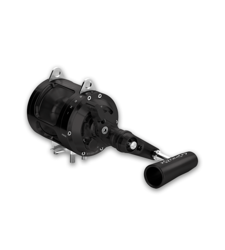 MULINELLO ALUTECNOS ALBACORE 30 2 S LBS COLORE BLACK NERO