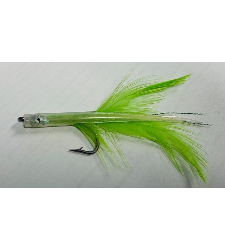 Artificiale Silicone Tuna Killer Clear Verde cm 8