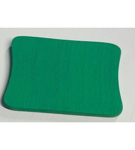 SUGHERO AVVOLGI LENZA RETTANGOLARE COLORE VERDE 10 X 15 CM