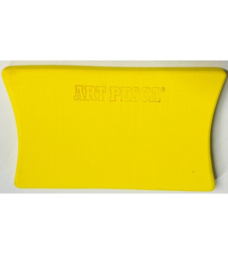 SUGHERO AVVOLGI LENZA RETTANGOLARE COLORE GIALLO 15 X 26 CM