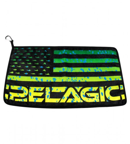 ASCIUGAMANO PELAGIC GORADO HEX TOWEL GREEN 42 X 33