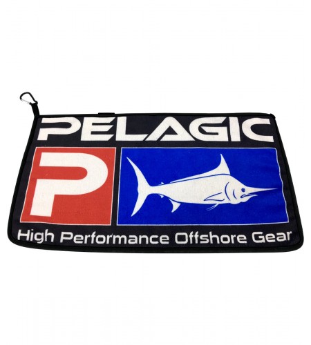ASCIUGAMANO PELAGIC DELUXE HAND TOWEL BLACK 42 X 33