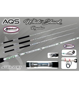 CANNA AQS TRAINA COL VIVO White Shark REGULAR LB 6/12 cm 200