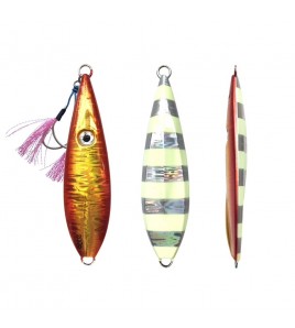 ARTIFICIALE SLOW JIGGING LURES ATS SLUP 100 GR ORANGE GLOW