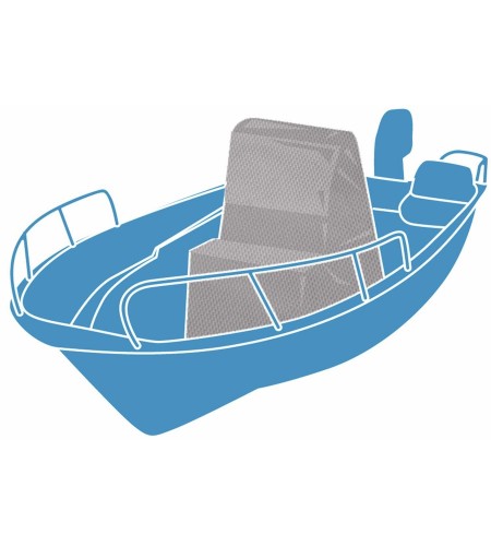 TELI COPRI CONSOLLE cm 90 x 65 x 75 x 85 Colore SILVER SHIELD