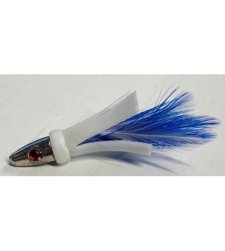 Artificiale TESTINA STRIKE PIOMBATA BIANCA BLUE GR 3 CM 5