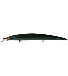 ARTIFICIALE TRAINA FISHUS 120 MM COLORE 009 GREEN BLACK GR 15