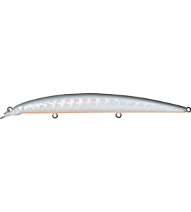 ARTIFICIALE TRAINA FISHUS 120 MM COLORE 012 SILVER GREY GR 15