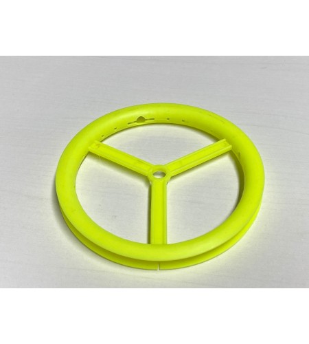AVVOLGI LENZA CIRCOLARI COLORE GIALLO DIAMETRO 11,5 cm