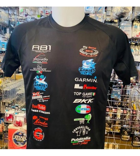 MAGLIA ICE COLL ZAMBOFISHING NEW 2020 COLORE BLACK 