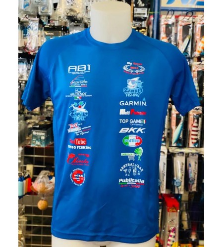 MAGLIA ICE COLL ZAMBOFISHING NEW 2020 COLORE BLUE