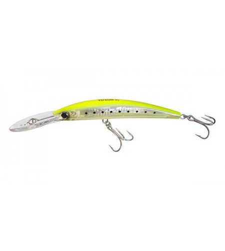 ARTIFICIALE TRAINA YO-ZURI CRYSTAL 3D MINNOW DEEP DRIVER 130 MM SILVER BRONZ