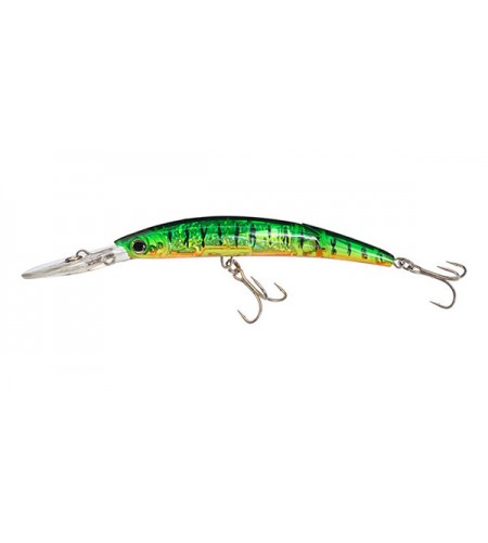 ARTIFICIALE TRAINA YO-ZURI CRYSTAL 3D MINNOW DEEP DRIVER JOINTED 130 MM SNODATO Hot Tiger