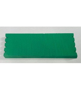 SUGHERO AVVOLGI LENZA RETTANGOLARE COLORE VERDE 10 X 5,5 X 1,2 CM