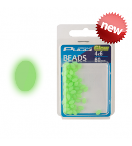 Perline PUCCI SOFT GREEN GLOW BEADS OVALI 5 x 8 MM 48 PZ