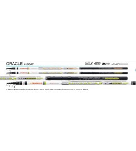 Canna ORACLE X BOAT LIGHT TRABUCCO Bolentino Light Drifting Tele Regolabile MT 3,80 - 4,50