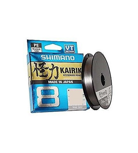 Shimano Kairiki 8 300m STEEL GRAY 0.280mm/29.3kg
