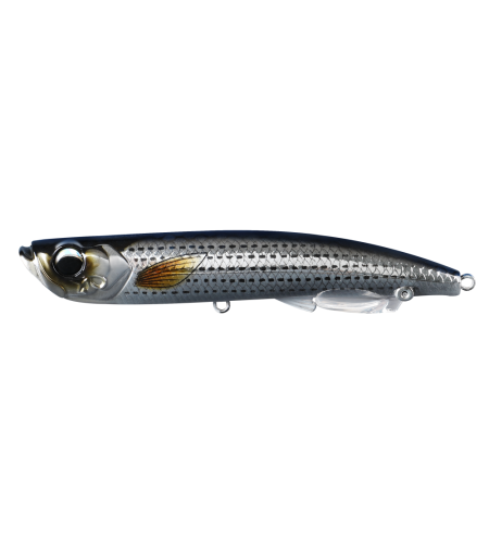 Artificiale Spinning Lures Bone Entice 110mm 20g Topwater Colore Striped Mullet