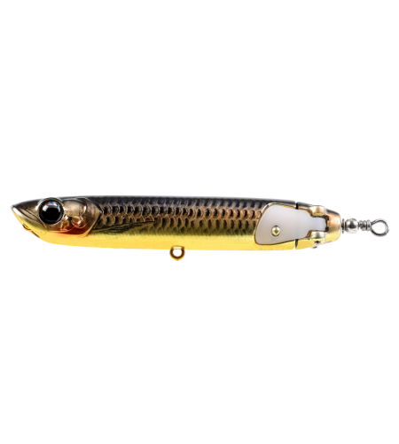 Artificiale Spinning Lures Bone Hover Jet 100mm 16 g Topwater Colore Red Tail Gold