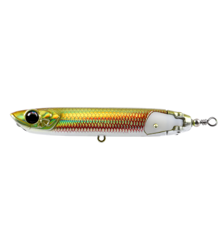 Artificiale Spinning Lures Bone Hover Jet 100mm 16 g Topwater Colore Golden Arapaima