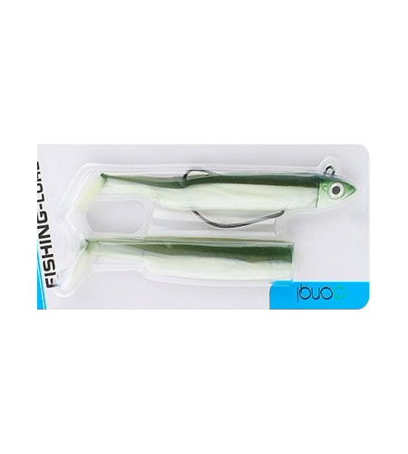 ARTIFICIALE Minnow Silicone Colore GREEN GR 10 mm 70