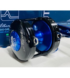 MULINELLO ALUTECNOS GORILLA 20 V LBS COLORE NERO BLUE BY ZAMBOFISHING