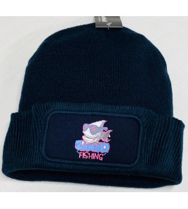 CAPPELLINO ZAMBOFISHING BLU NAVY INVERNALE 