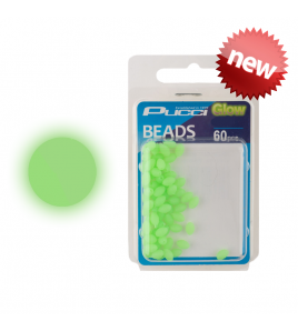 Perline PUCCI SOFT GREEN GLOW BEADS TONDE 6 MM 48 PZ