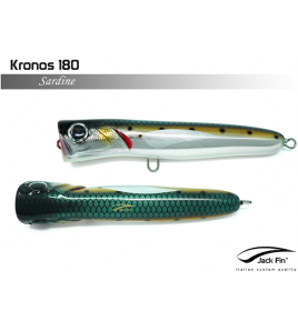 ARTIFICIALE POPPER JACK FIN KRONOS 180 GR 88 COLORE SARDINA