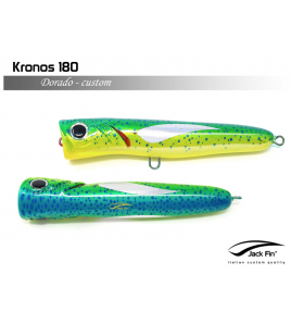 ARTIFICIALE POPPER JACK FIN KRONOS 180 GR 88 COLORE DORADO