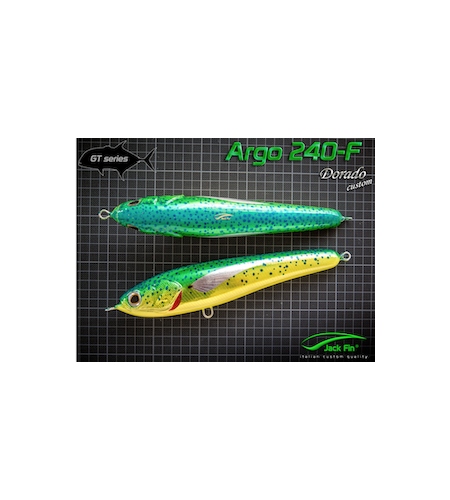 ARTIFICIALE STICK BAIT ARGO 240-F MM 240 GR 175 FLOATING COLORE DORADO