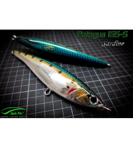 ARTIFICIALE STICK BAIT PELAGUS 165-S MM 165 GR 75 SINKING COLORE SARDINA