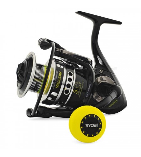 Mulinello Pesca Modello AP POWER RYOBI YELLOW 4000 TUBERTINI