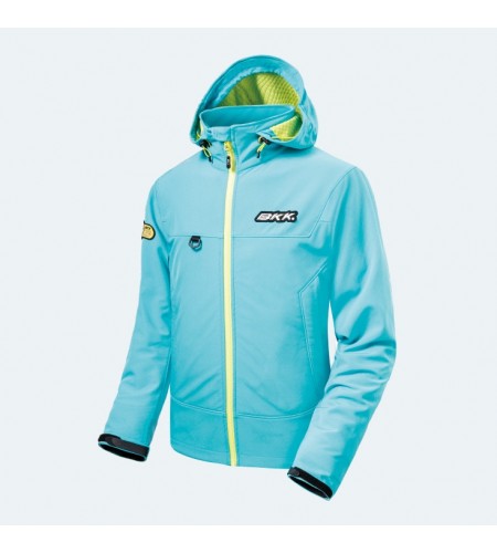GIACCA SOFTSHELL JACKET BKK LIGHT BLUE