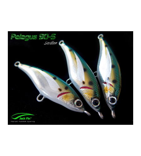ARTIFICIALE STICK BAIT PELAGUS 90 - S MM GR 30 SINKING COLORE SARDINA